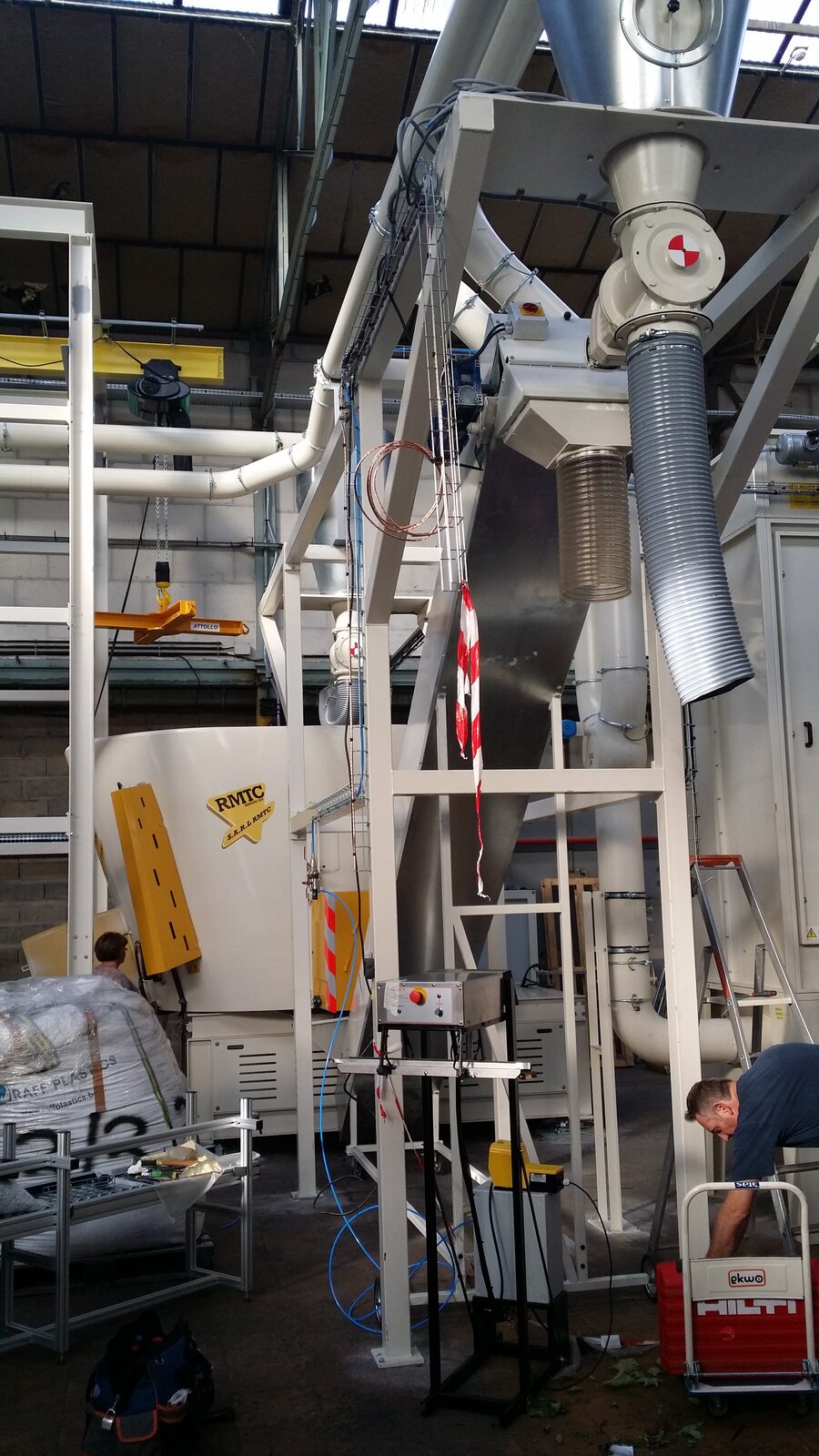 Ligne industrielle / usine 4